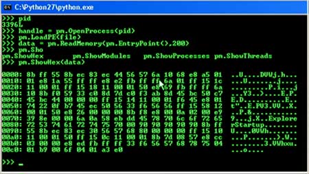 PyMal analyzing PE file